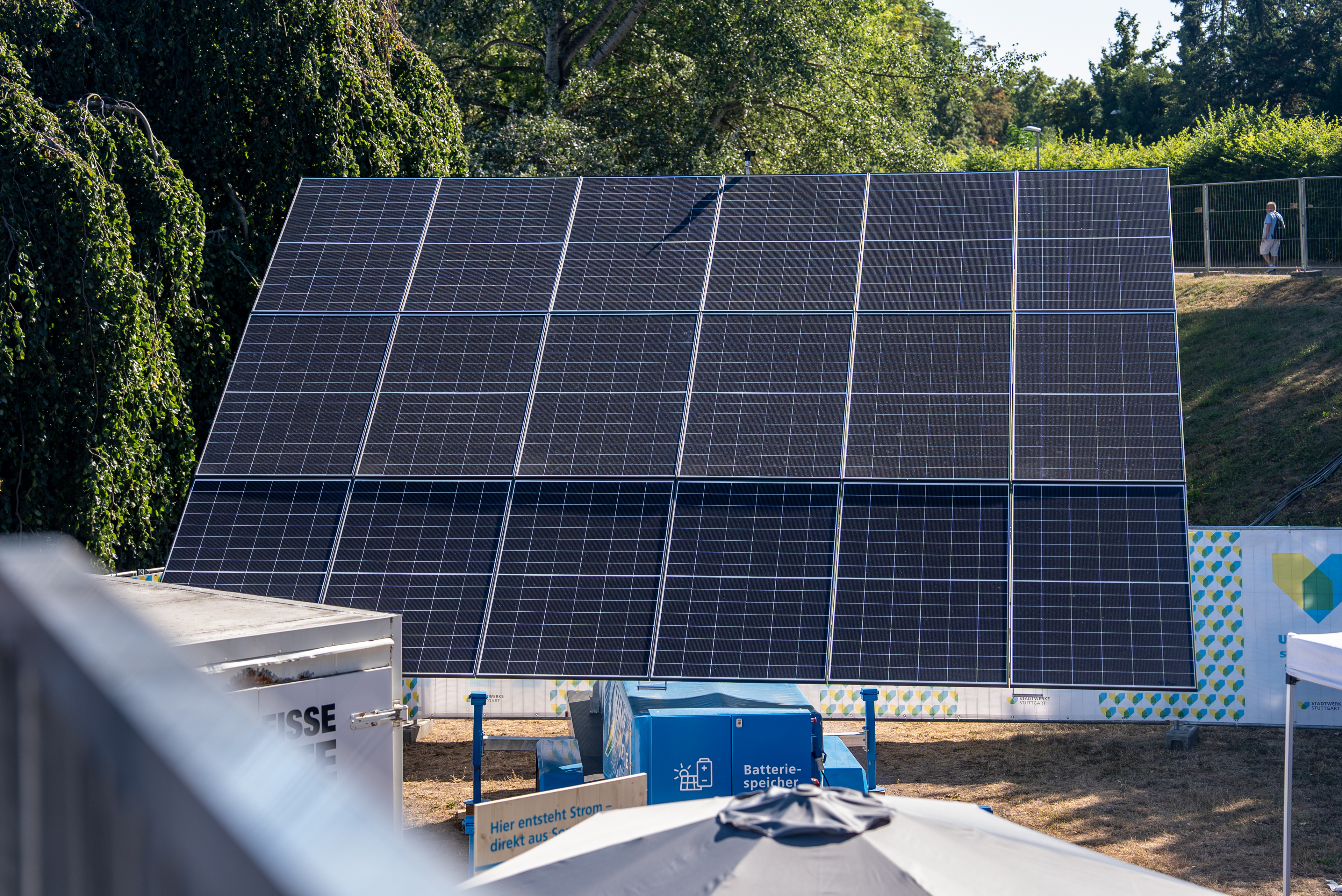 SolarTracker von oben