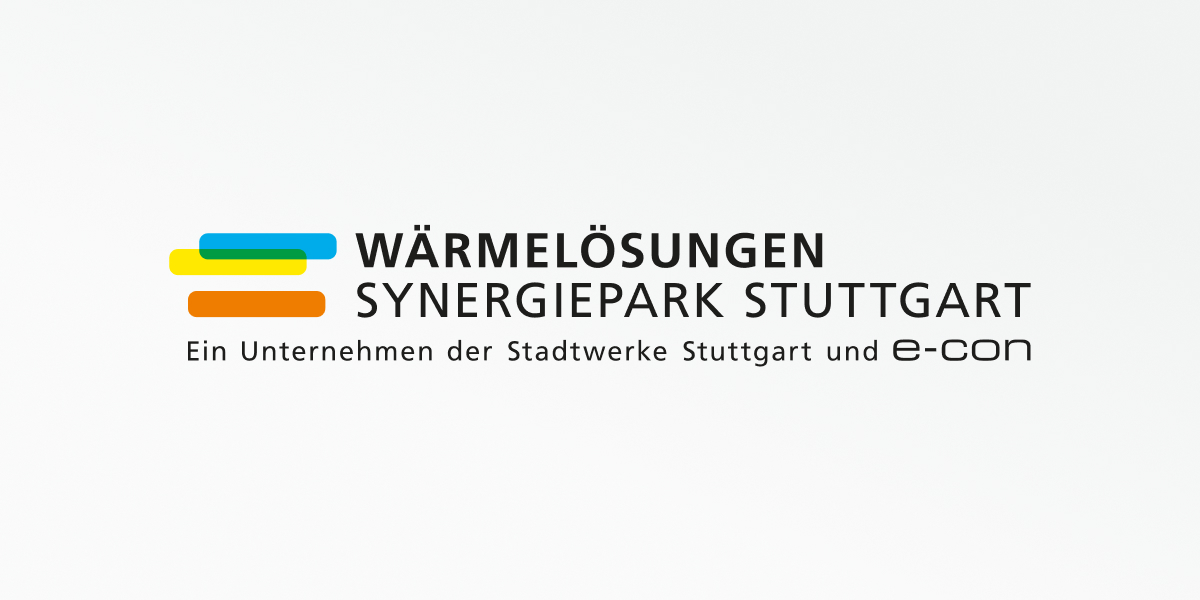 ogo Wärmelösungen Synergiepark Stuttgart mit Zusatz: Ein Unternehmen der Stadtwerke Stuttgart und e-con.